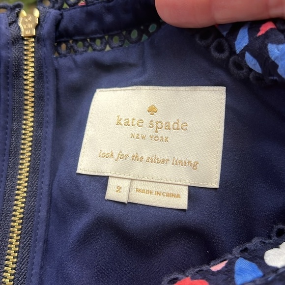 Kate Spade Shore Thing Daisy Jacquard Sheath Dress Size 2 - Picture 6 of 11